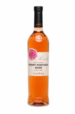 Ludwig Family - Modrý portugal rosé 2021 PS 0,75 l