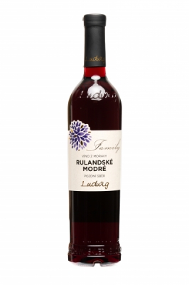 Ludwig Family - Rulandské modré 2021 PS 0,75 l